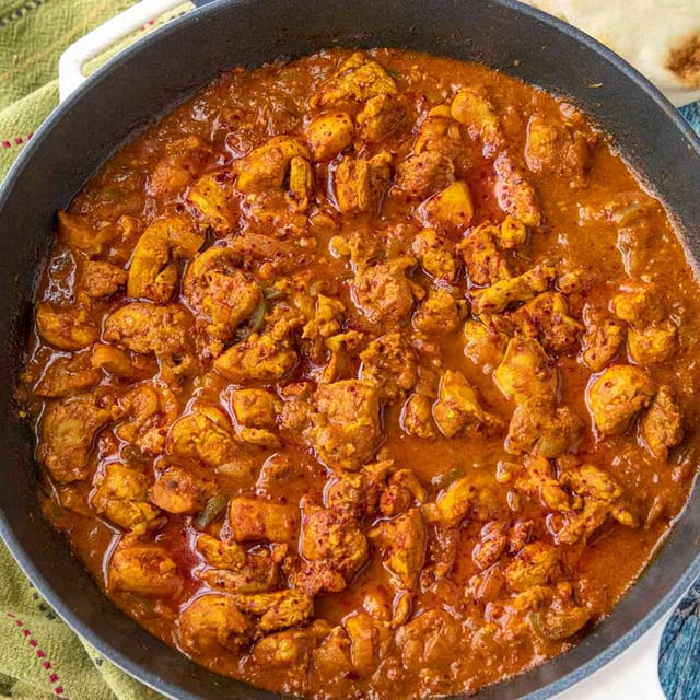 Chicken Vindaloo.