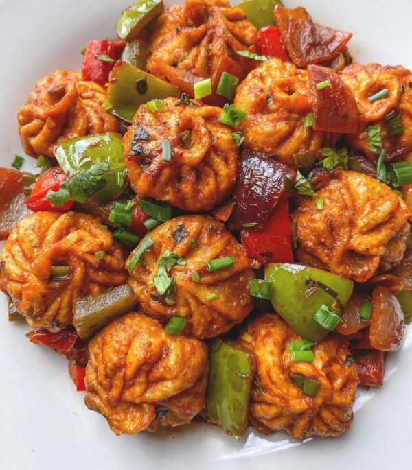 Paneer Chili MoMo
