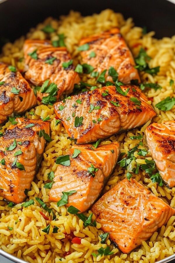 Salmon Biryani