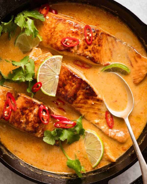 Salmon Coco Curry