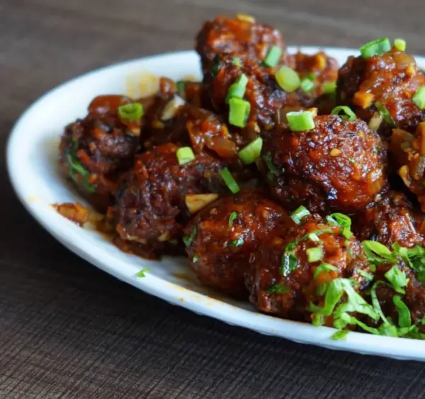 Veggie Manchurian (vegan)